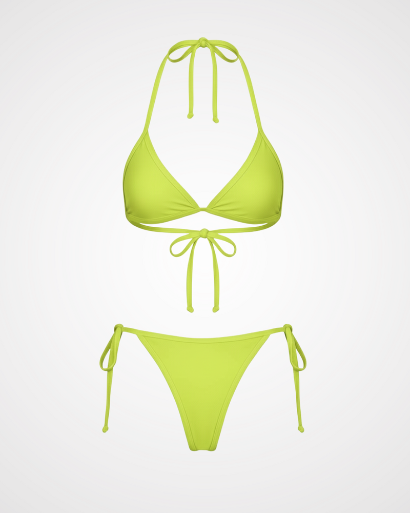 Neon Yellow Luna Set