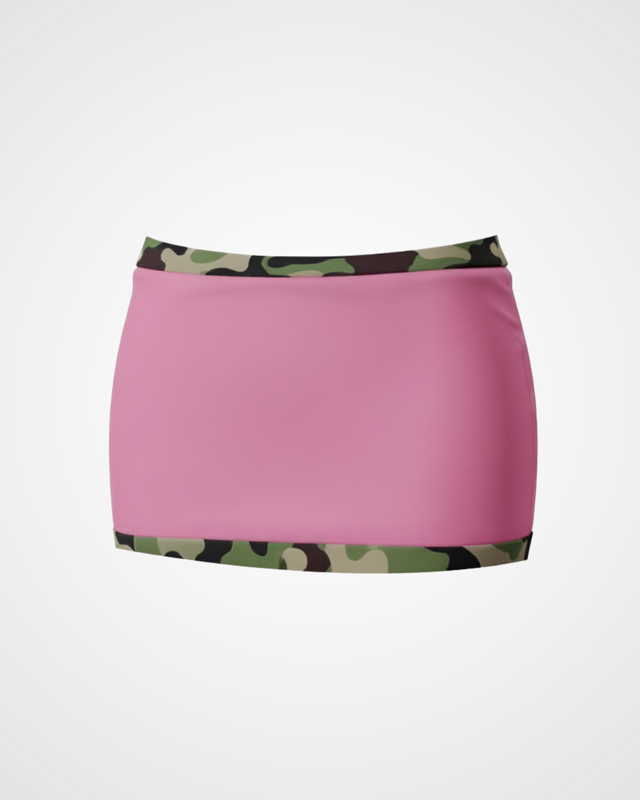 Stella - Skirt in Baby Pink with Cameo