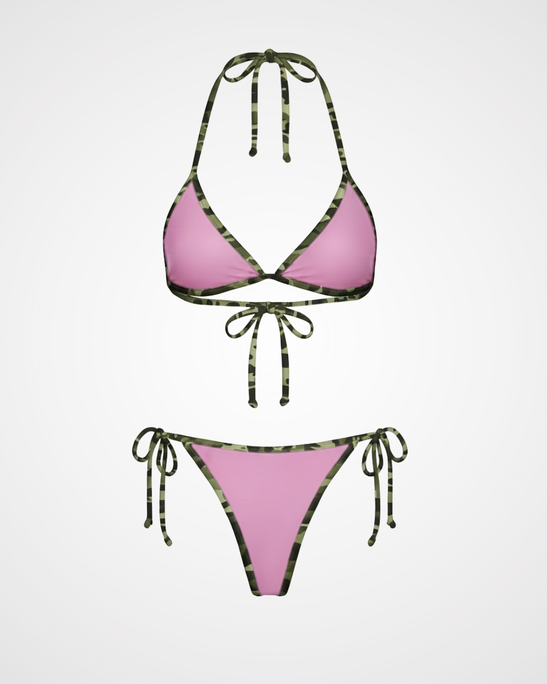 Baby Pink and Camo Luna Set