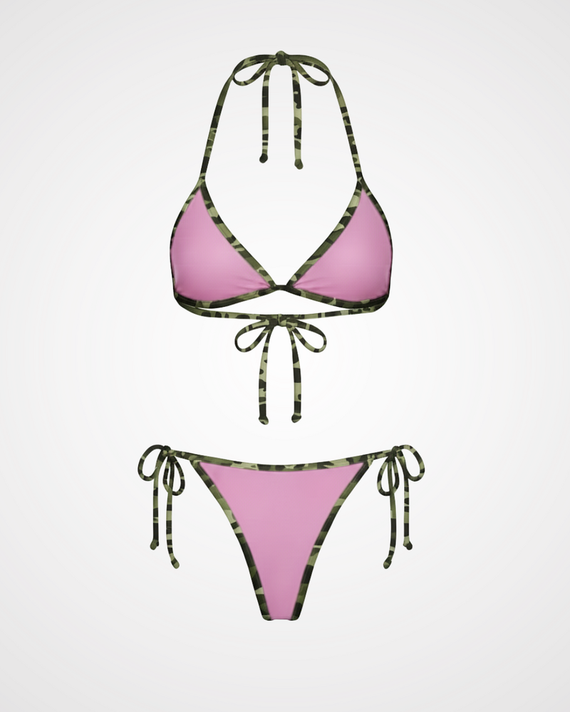 Baby Pink and Camo Luna Set