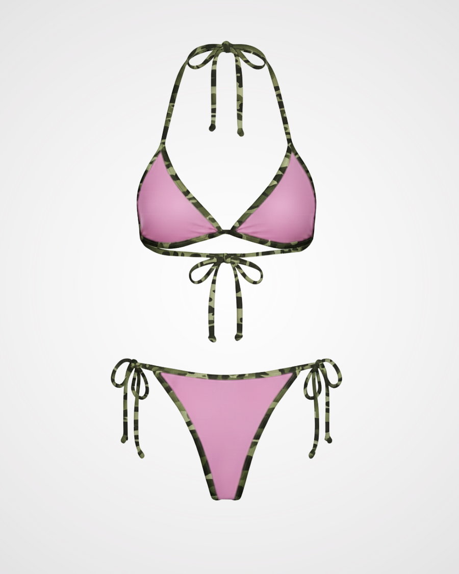 Baby Pink and Camo Luna Set